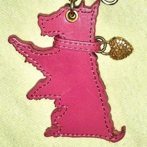 RARE💕Y2K Juicy Couture leather ltd edt. purse charm Scottie dog🏴󠁧󠁢󠁳󠁣󠁴󠁿